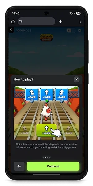 How to Use the Chicken Subway App