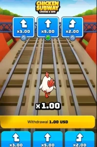 RTP, Volatility and Max Win in Chicken Subway