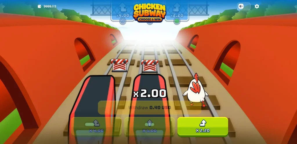 How Chicken Subway Demo Mode Works